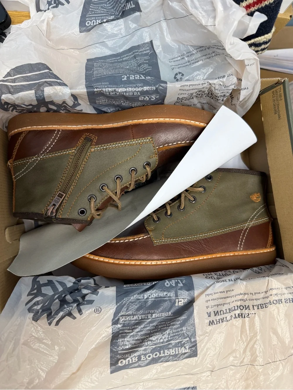 Timberland Brown Leather  Boots